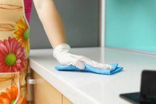 Regular house cleaning service for a family home in SE18