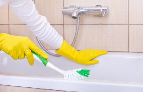 Commercial cleaning setup for an SE18 office building