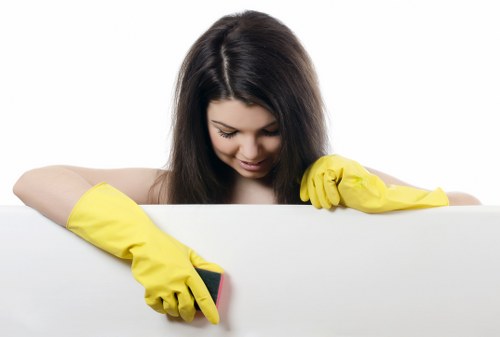 Local oven cleaning process for a family home in SE18